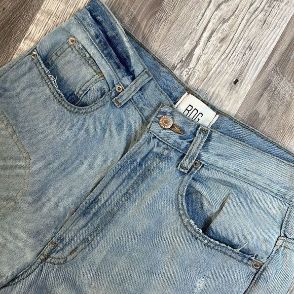 BDG Reworked Baggy Jeans | Grunge Patchwork Denim | Size 28 | 1527-1690 - Picture 8 of 15